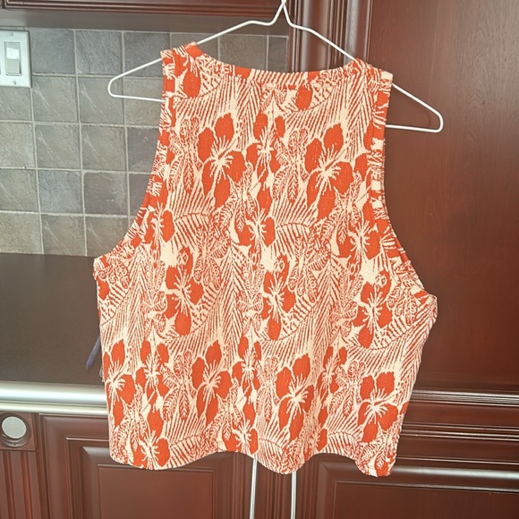 ZARA pebble jacquard embellished top size medium - Picture 10 of 11